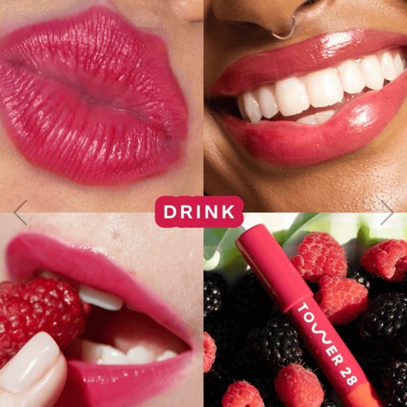 Tower 28 Tinted Lip Balm Drink NWOB - Picture 4 of 4